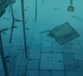 Постер Город дождя